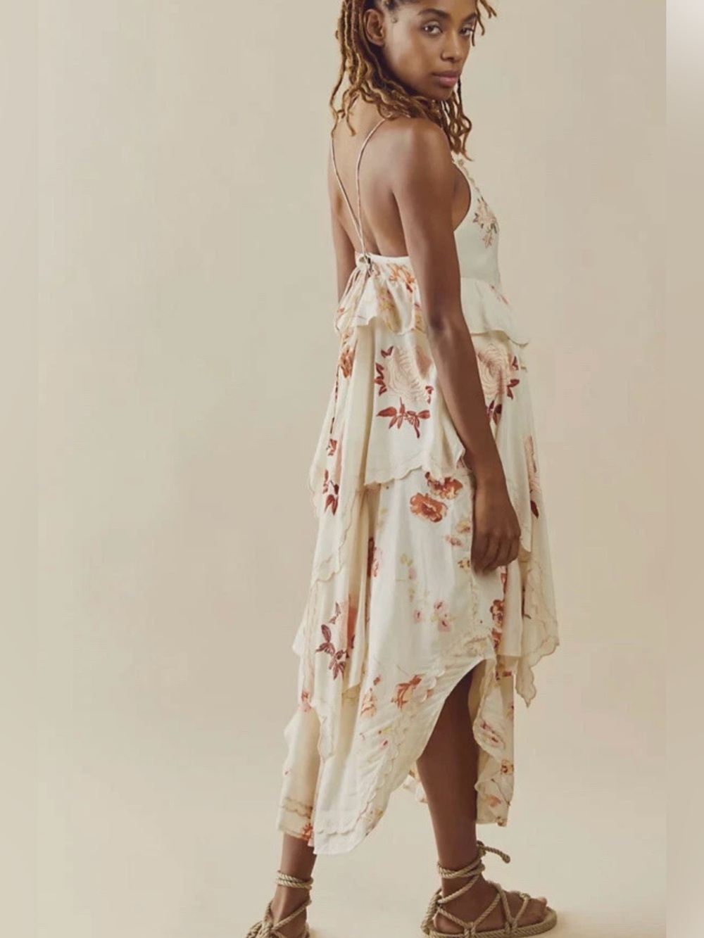 NWOT Free People Aubrey Embroidered Maxi Dress - Picture 3 of 15
